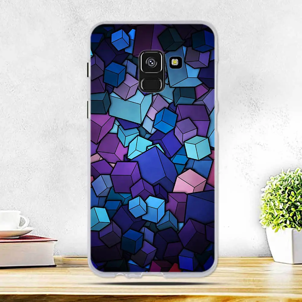 38 Чехол для samsung Galaxy A8 чехол для samsung A8 A530F Чехол Мягкий силиконовый чехол для samsung Galaxy A8 чехол для телефона s - Цвет: 38