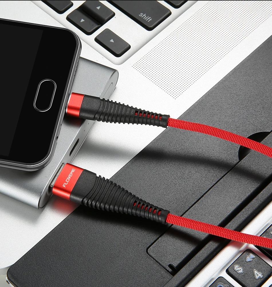 FLOVEME 2 шт./лот Micro USB кабель для samsung Xiaomi 2A зарядное устройство Hi-tension usb type C кабель для Oneplus 5 для samsung S8 S9 Кабо