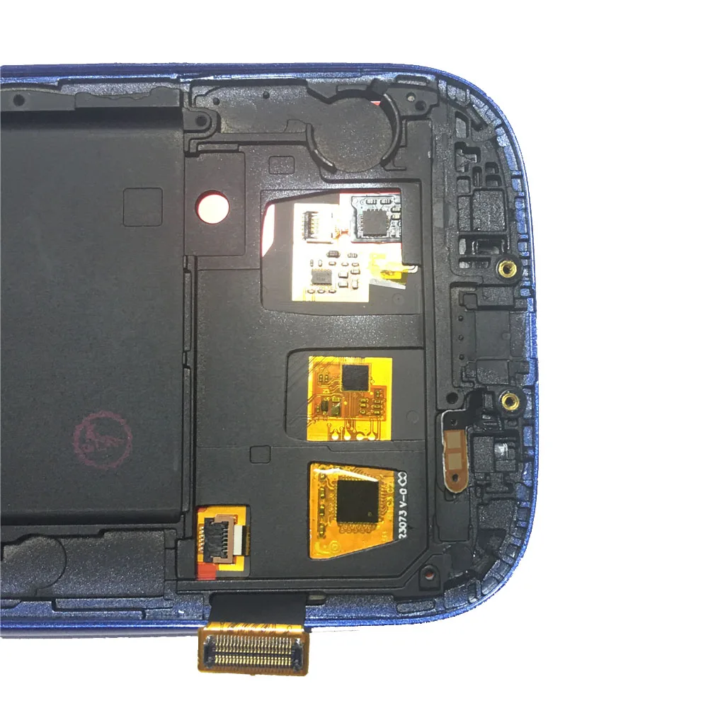 Для SAMSUNG Galaxy S3 i9300 ЖК-экран с рамкой Замена для SAMSUNG Galaxy S3 i9300 i9300i i9301 i9305 i535 lcd