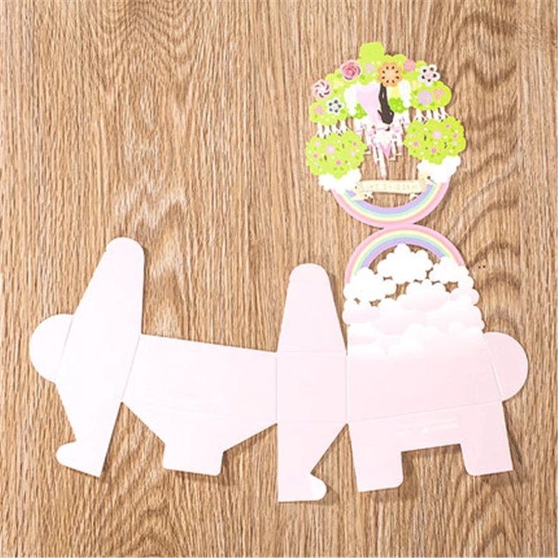 Новый розовый цветок бабочка Лазерная резка элегантное украшение для невесты