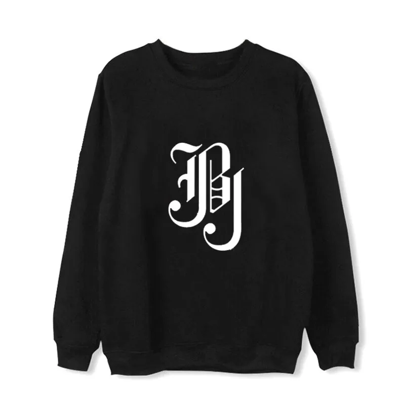Толстовка с капюшоном K Pop Kpop JBJ Album в стиле хип-хоп Повседневная Свободная одежда