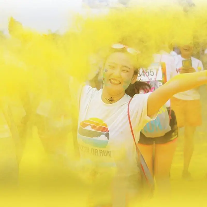 100 г/пакет случайный цвет Holi порошок для праздника партии Новинка Фестиваль игрушка радуга бег Holi порошок