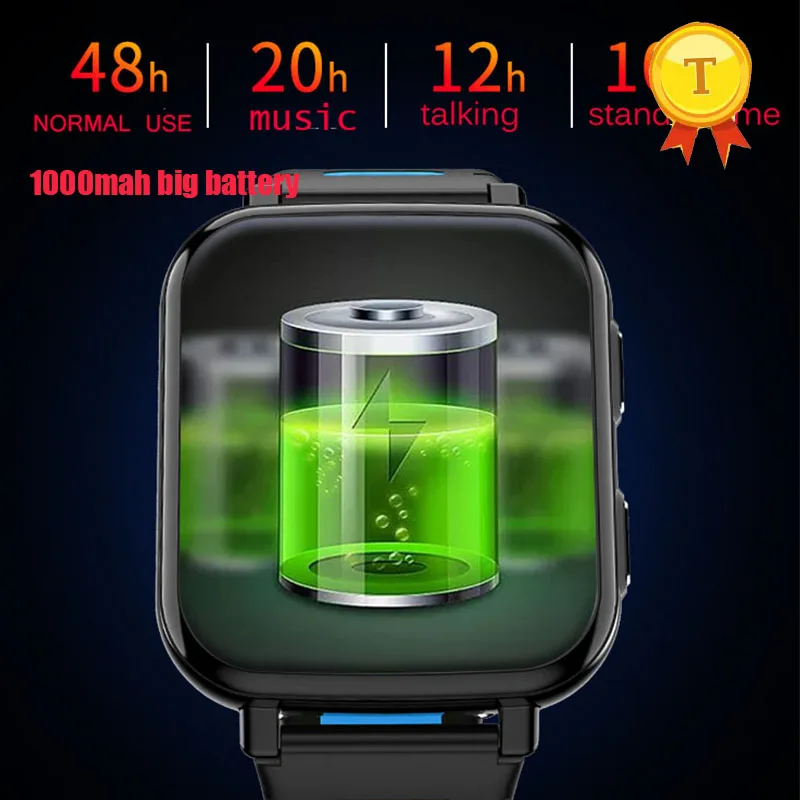 Хит продаж Детские Водонепроницаемые Смарт часы на Android с большим аккумулятором