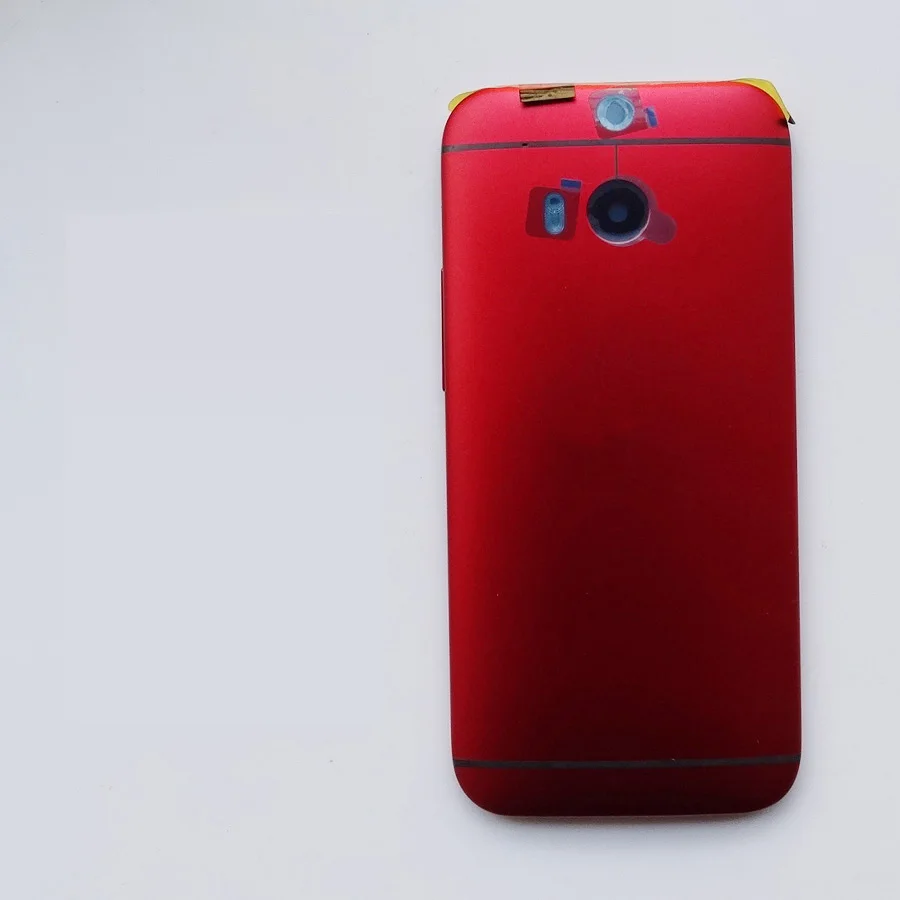 Металлический задний корпус двери для htc One M8 задняя крышка батареи чехол+ Передняя пластина рамка с верхней/нижней крышкой+ Sim/SD лоток