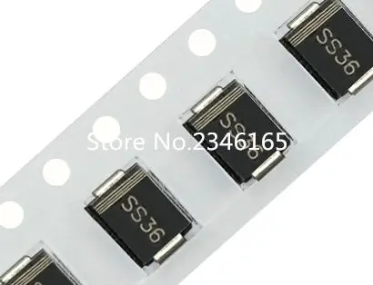 100PCS SMA выпрямительный диод SR360 SS36 | Электронные компоненты и принадлежности