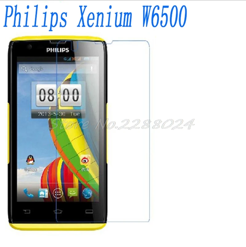 Xenium W6500 2 шт ультратонкая Защитная пленка с нано-пленка для экрана защитный экран без стекла для мобильного телефона Philips Xenium V387 W6500 S308 W8510 S388 I908 I928 W732 - Цвет: Xenium W6500
