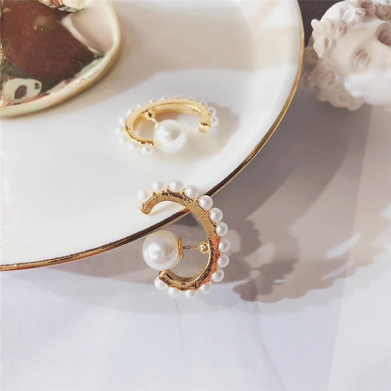 Корейские серьги 2020 новые дизайнерские женские ювелирные изделия с имитацией