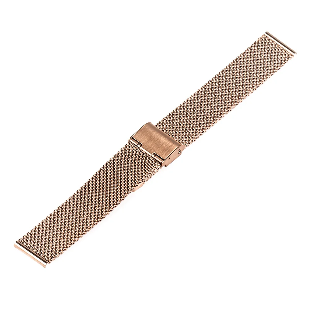 20mm Milanese Watchband for Garmin Vivomove Smart Watch Band Mesh Stainless Steel Strap Wrist Bracelet Black Rose Gold Silver | Наручные