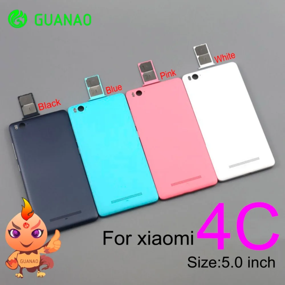 

For Xiaomi M4c Mi 4c Battery Phone Case Protective Battery Back Cover Fit Housing Replacement Parts For Xiaomi Mi4c