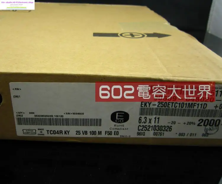 Конденсатор NIPPON 25v100uf 20 шт./50 шт. 100 мкФ 25В KMF/KY HF Серия 6 3*11 бесплатная доставка 2018 |