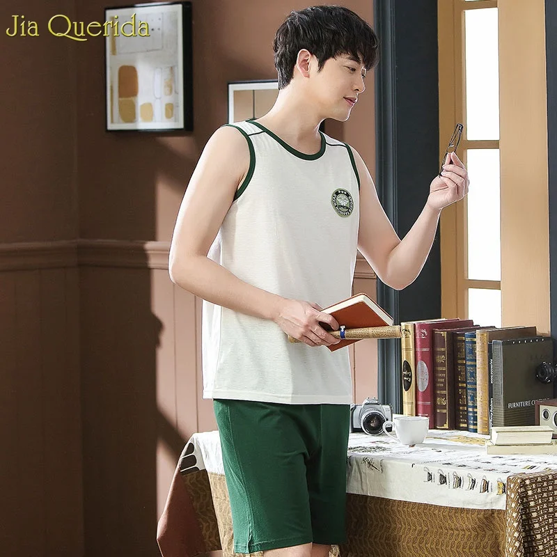 Мужские китайские Пижамы 2019 новые модные домашние костюмы хлопковая одежда для