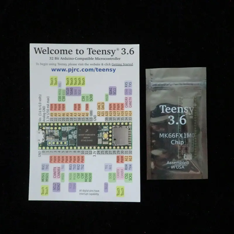 K66 Teensy 3 6 Kinetis MCU 32 битная рукоятка встроенная оценочная плата без наушников Teensy3.6 с