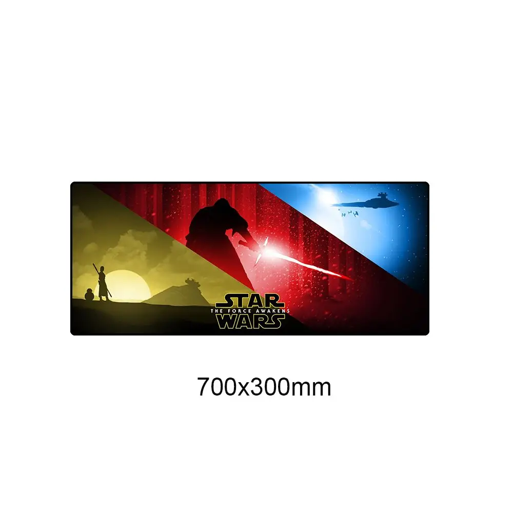 Star Wars-TX003 Коврик для мыши игровой Star Wars коврик для мыши большой геймер резиновый Настольный протектор компьютер XL Коврик для компьютерной мыши коврик для мыши - Цвет: Star Wars-TX003
