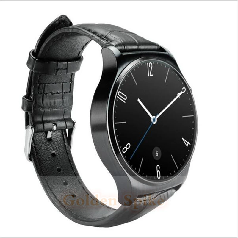 GW01 Bluetooth Smart часы IPS круглый Экран жизни Водонепроницаемый монитор сердечного