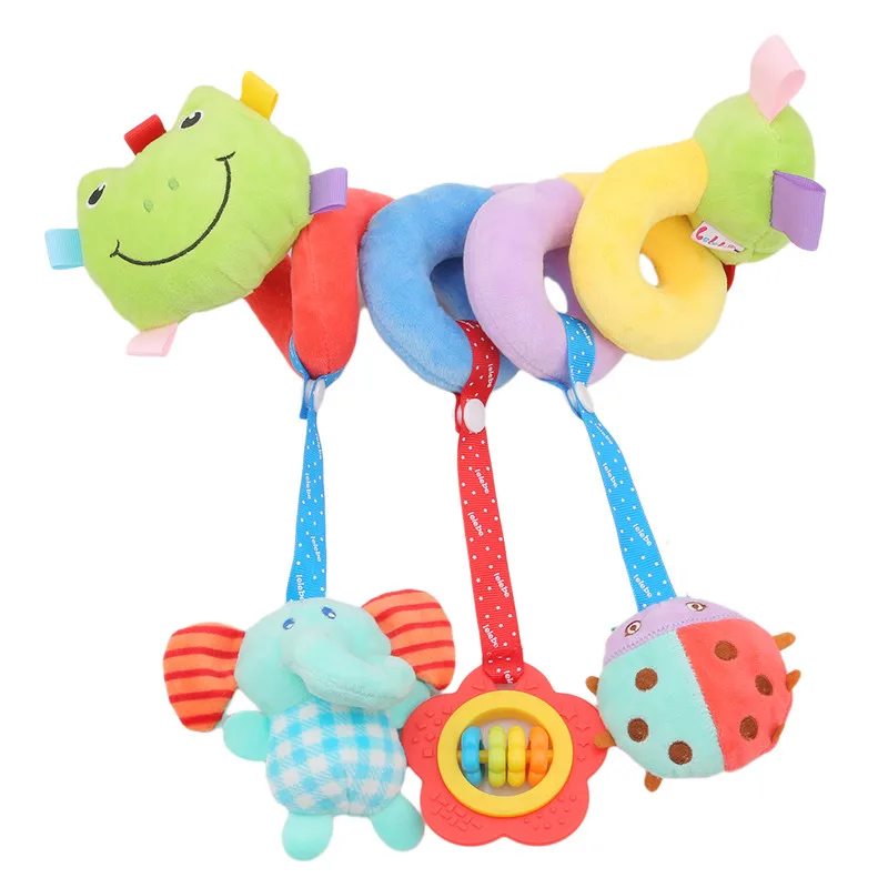 Новые игрушки для младенцев детская кроватка вращается вокруг кровати коляска