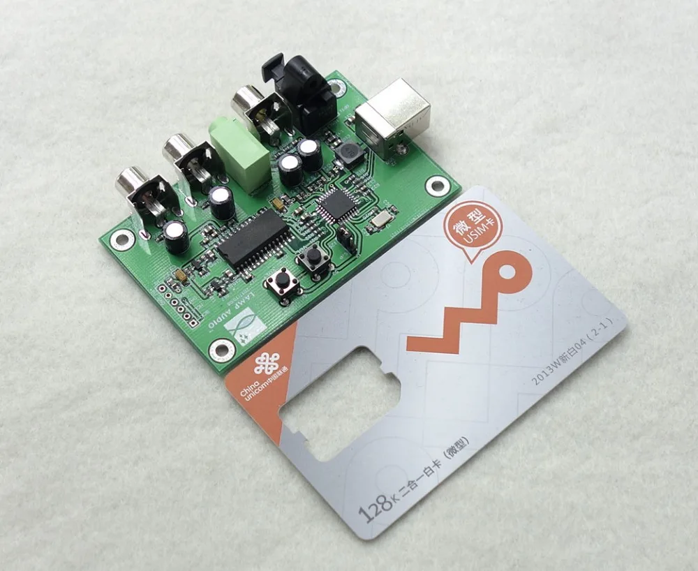 USB к ies/IIS волоконный коаксиальный выход SPDIF Портативный hifi fever DAC amp OTG декодер доска
