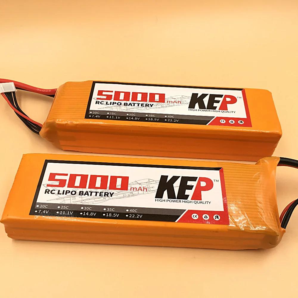 KEP RC 6S LiPo батарея 22 2 v 5000mAh 40C Li Poly для самолет и вертолет Квадрокоптер лодки
