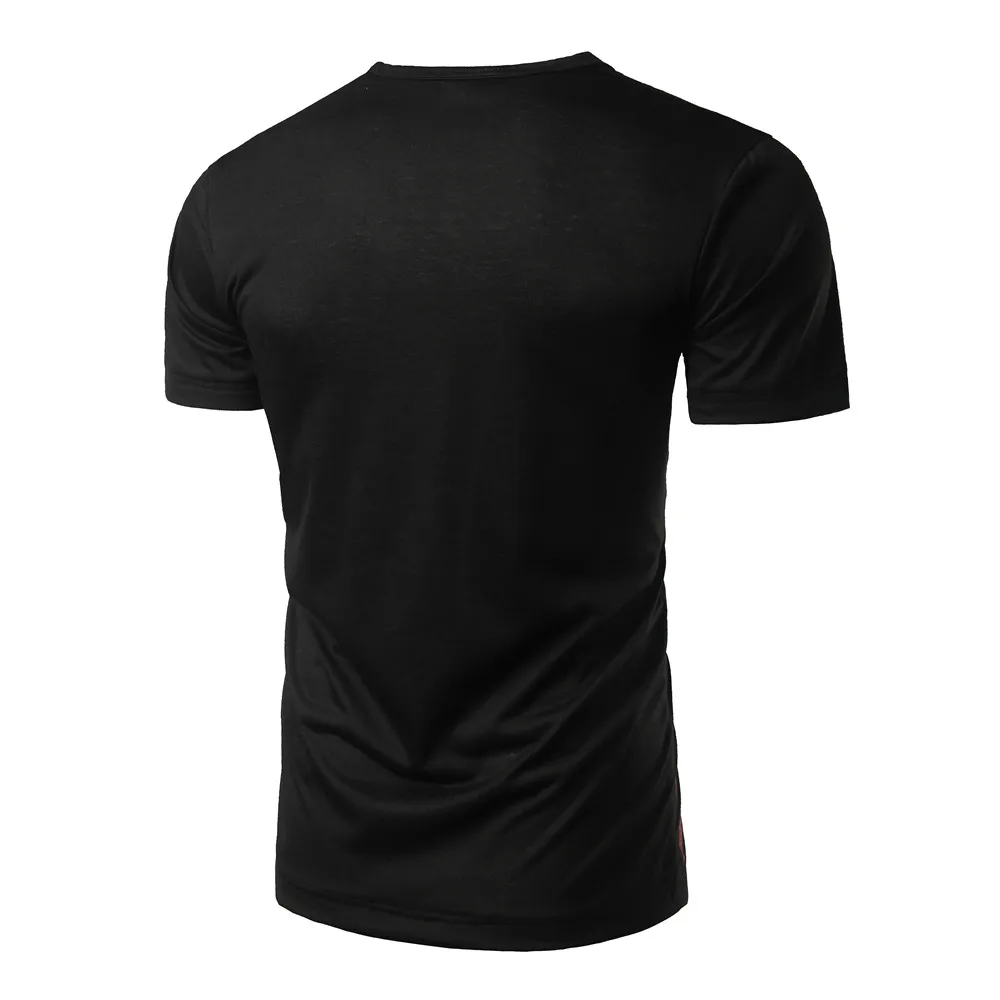 2018 новый модный бренд мужской Slim Fit Футболка персонализированная печать Для