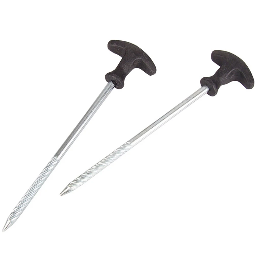 Железный Т образный винт утолщение прочный для твердой замороженной почвы