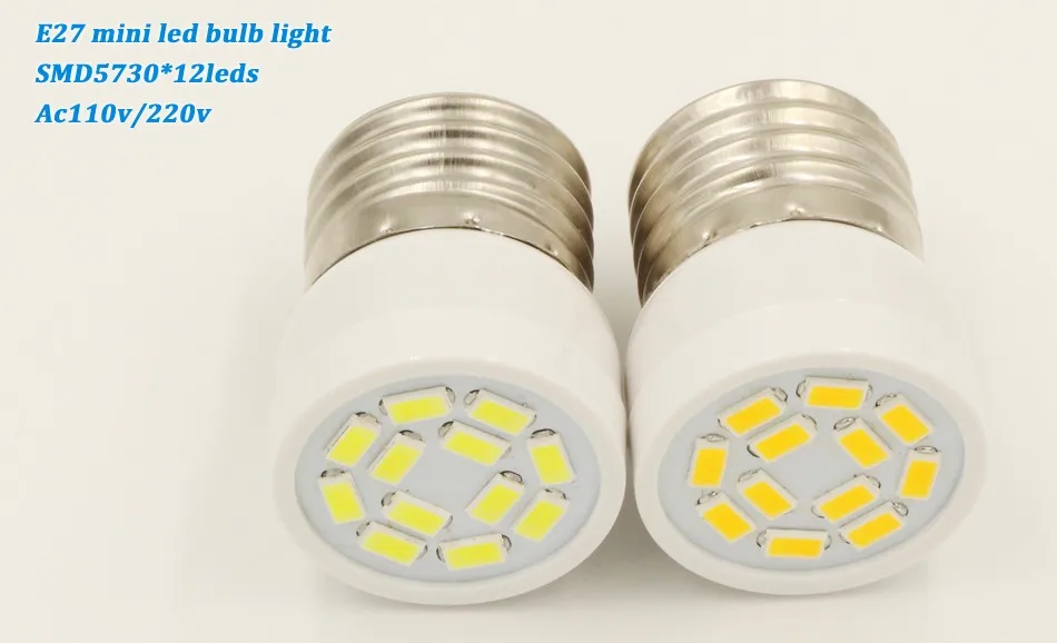 1 шт. мини E27 3W 4 Вт 6 Вт светодиодные лампы SMD 5730 6 светодиодов 9 светодиодов 12 светодиодов теплый белый чистый белый 110 В 220 В маленькие светодиодные лампы для дома E 27