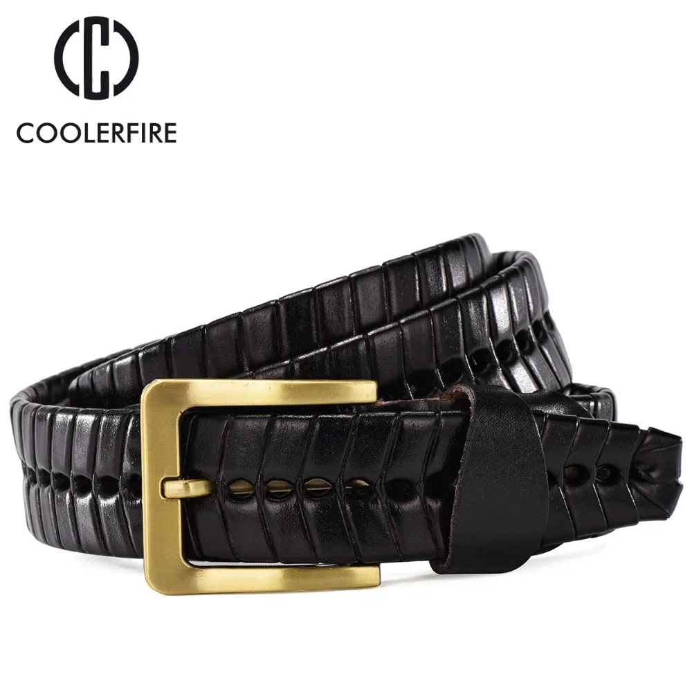 Лидер продаж 2017 мужские Модные Повседневные вязаные ремни мужской Плетеный