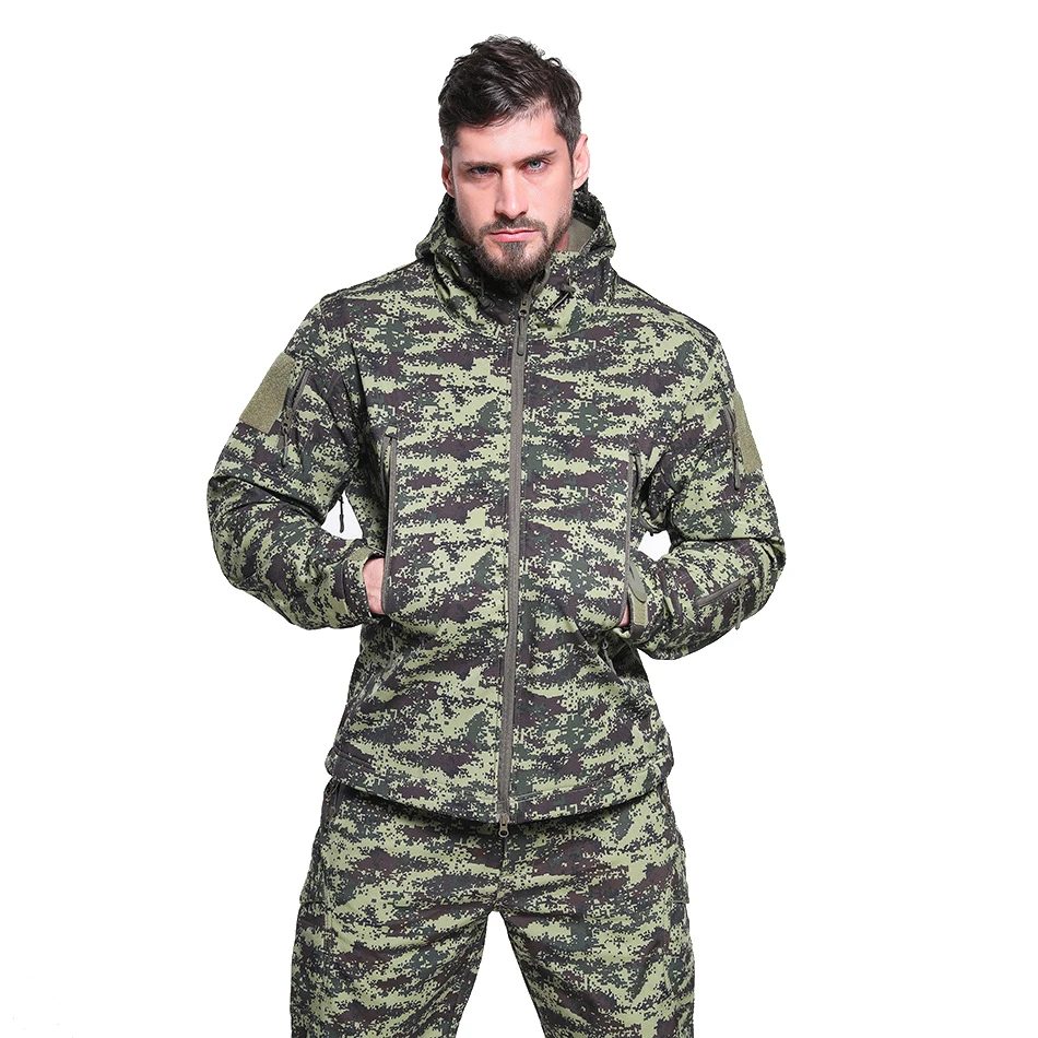 Пособия по немецкому языку камуфляж кожа акулы флисовая куртка нападение