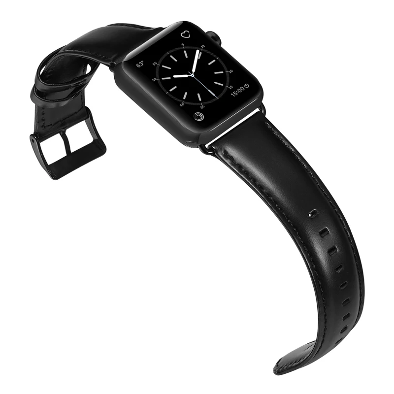 Кожаный браслет для Apple Watch 42 мм 38 мм 44 мм 40 мм серия 4 3 2/Viotoo ремешок для iWatch ремешок для часов