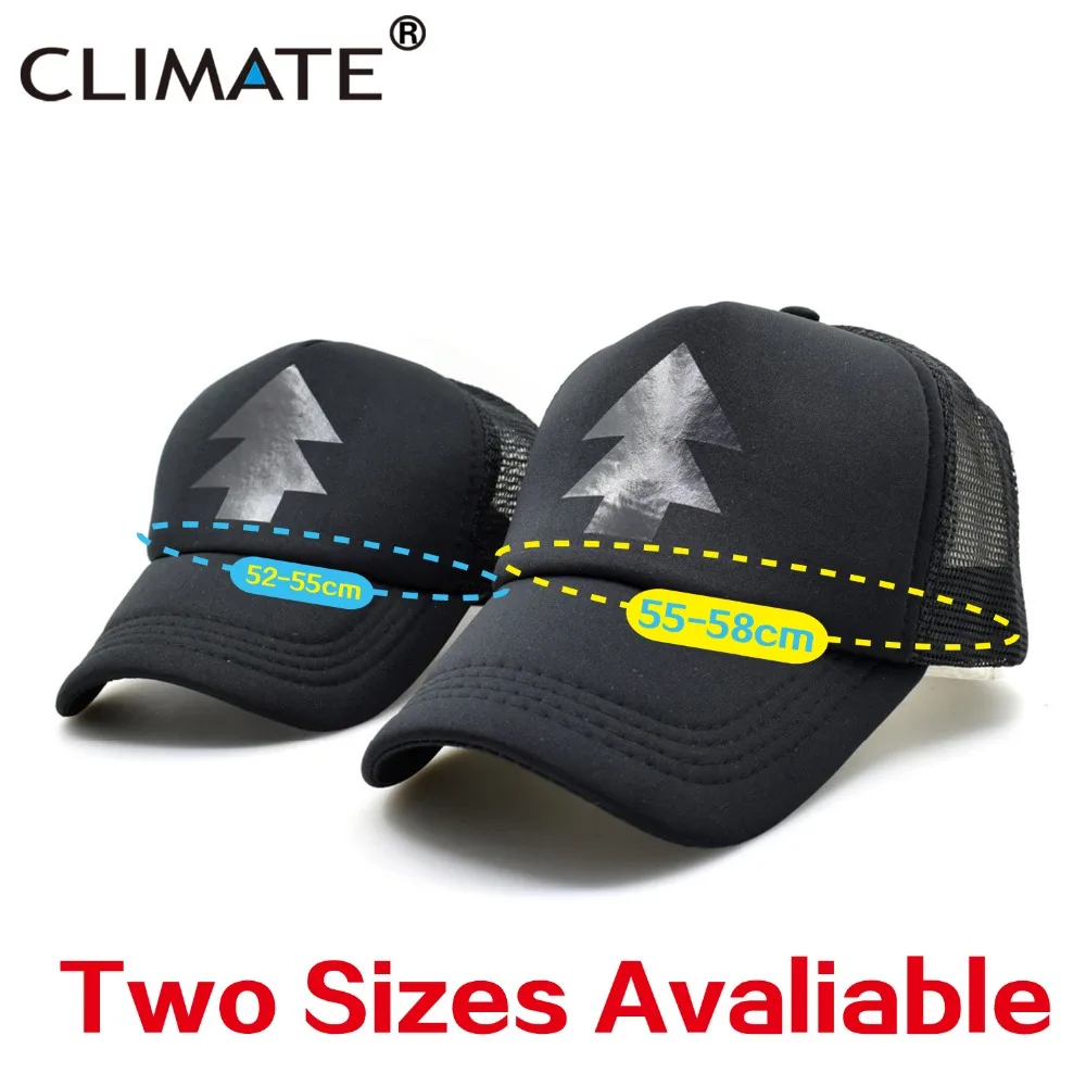 Летние крутые кепки CLIMATE Black Dipper Pines Билл Мэйбл бейсболки для косплея сетчатые