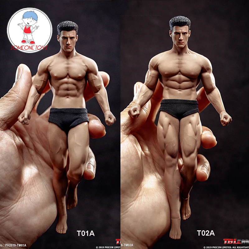 TBLeague 1/12 супер-гибкая Мужская бесшовная фигурка для тела с головой Sculpt PH2019-TM01A/TM02A фитнес загоревшая кожа