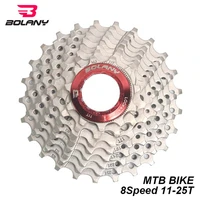 bolany cassete 8 speed 11 25t bicycle sprocket freewheel mtb mountain bike 8s velocidade flywheel bike parts for shimano sram