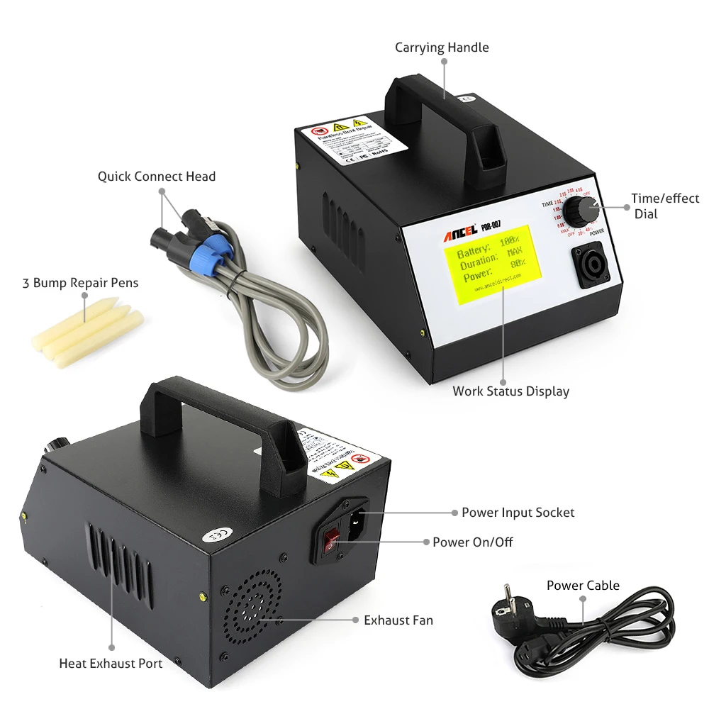 Ancel PDR007 OBD2 инструмент для ремонта вмятин из листового металла безболезненный