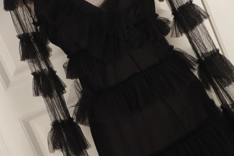 2019 Роскошная модная уличная одежда весеннее кружевное женское белое Сетчатое