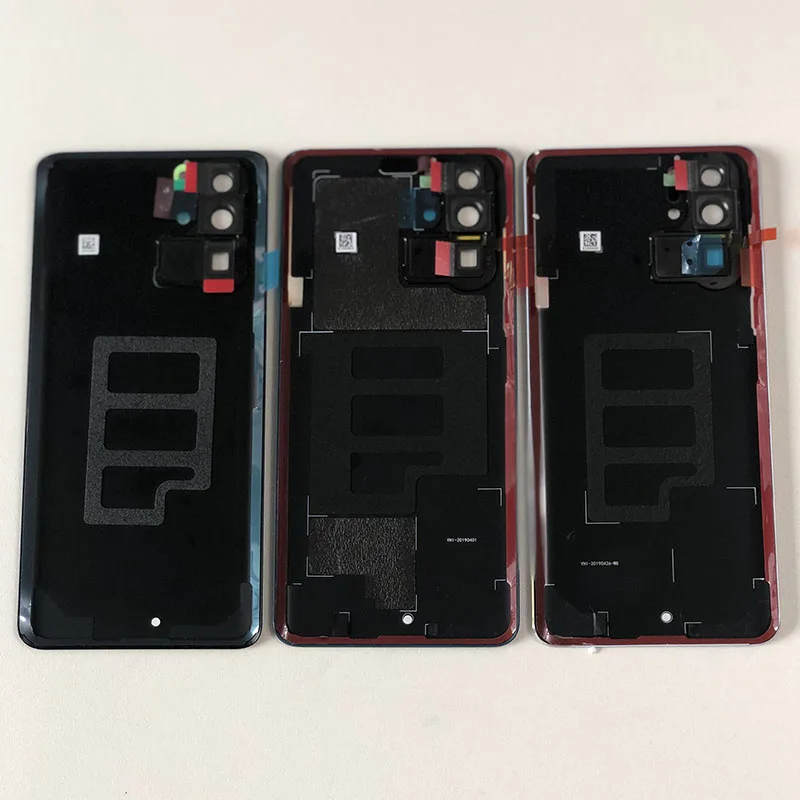 M& Sen для 6,4" huawei P30 Pro стеклянная задняя крышка для батареи чехол+ рамка для камеры+ стеклянный объектив+ вспышка+ оригинальная наклейка для P30 Pro
