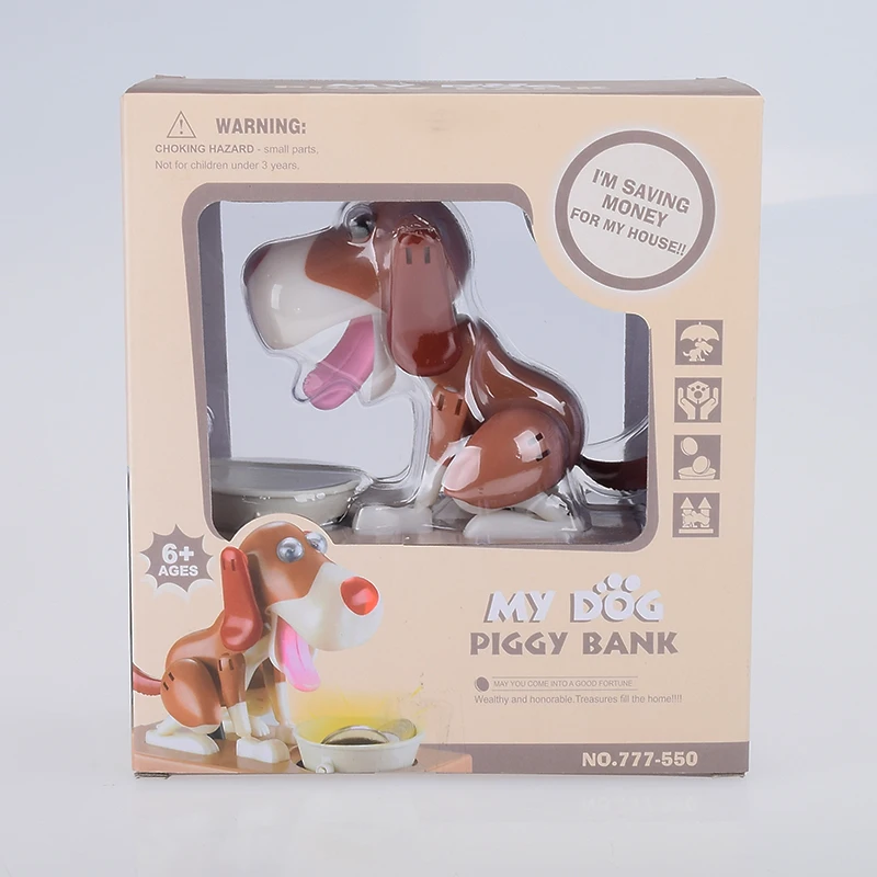 Электрические игрушки собака MoneyBox животные копилки в виде свиньи коробка подарки для детей