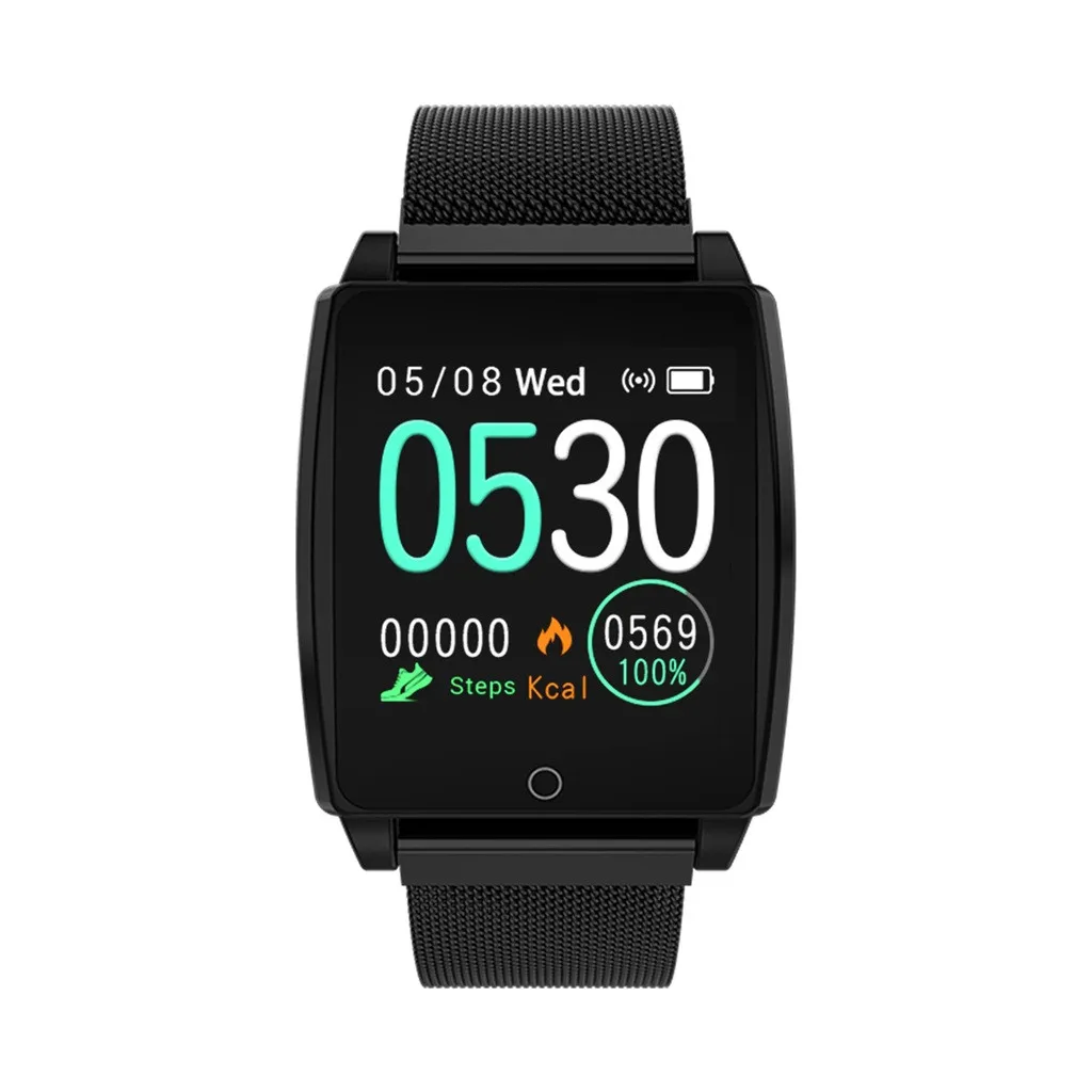 AK18 пульсометр кровяное давление мониторинг сна SmartWatch Шагомер трекер Лидер продаж смарт часы Прямая поставка