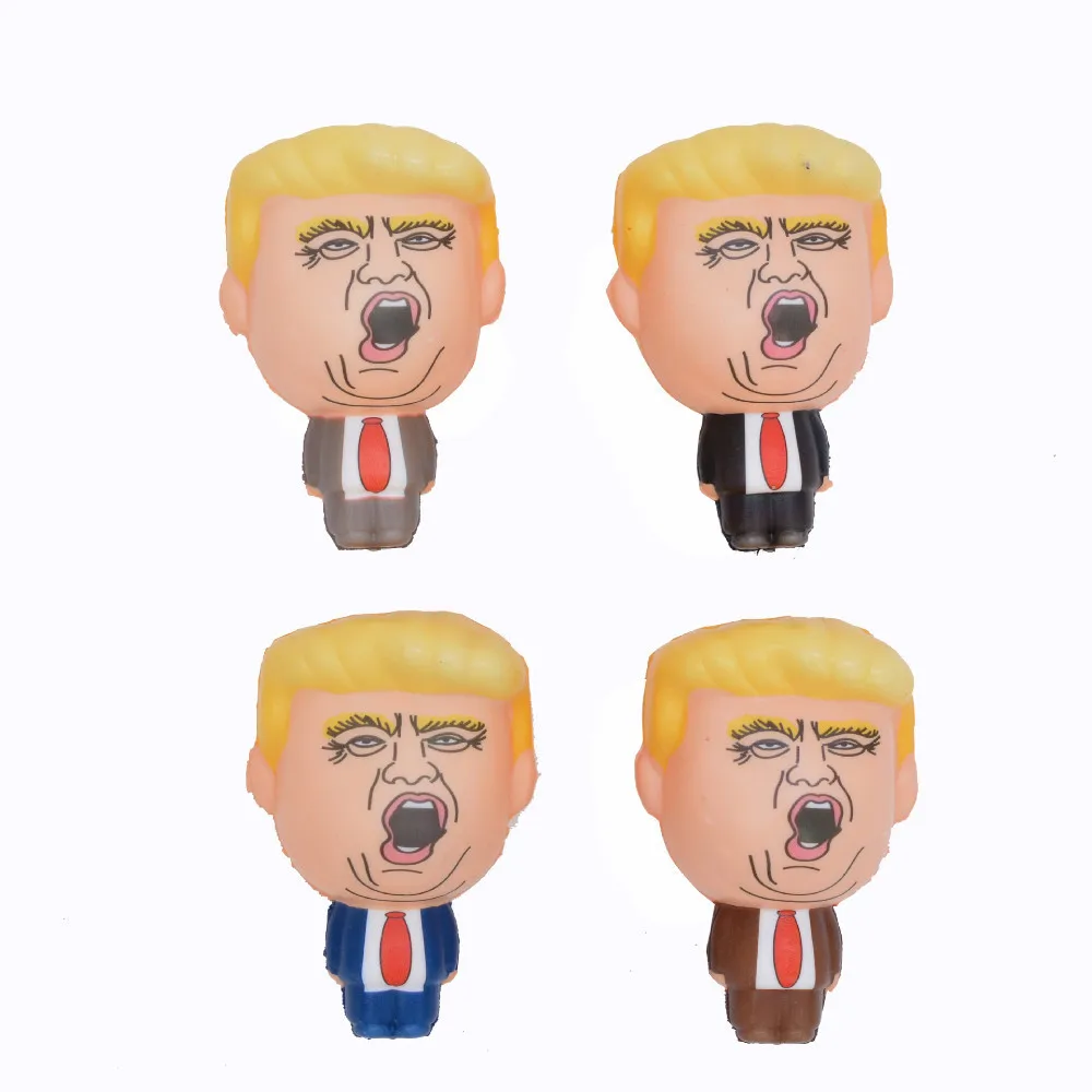 1 шт. милый Дональд Трамп мяч для снятия стресса мягкая игрушка сжимаемые игрушки