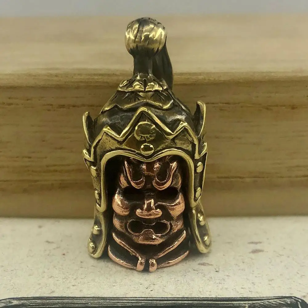 EDC инструменты латунные ножи бусины латунь медь Китай общий ремешок для шлема