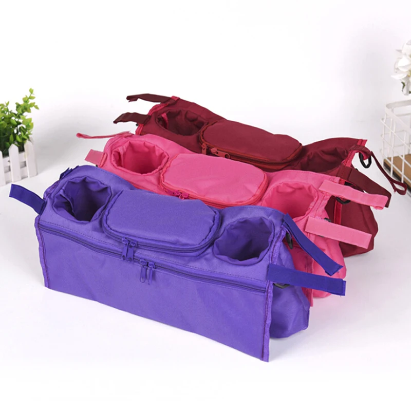 

Wheelchair Organizer Portable Maternity Baby Stroller Bag Infant Nappy Bags Outdoor Carriage Hanging Bottle Storage