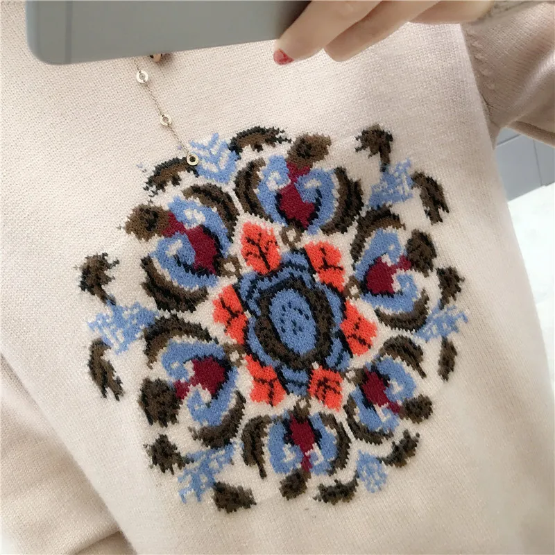 10179 фактические выстрел 2008 в Корейском стиле осенний пуловер Knitted57