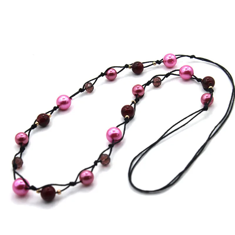 European and American fashion beads creative luxury long sweater necklace FY1811005 | Украшения и аксессуары