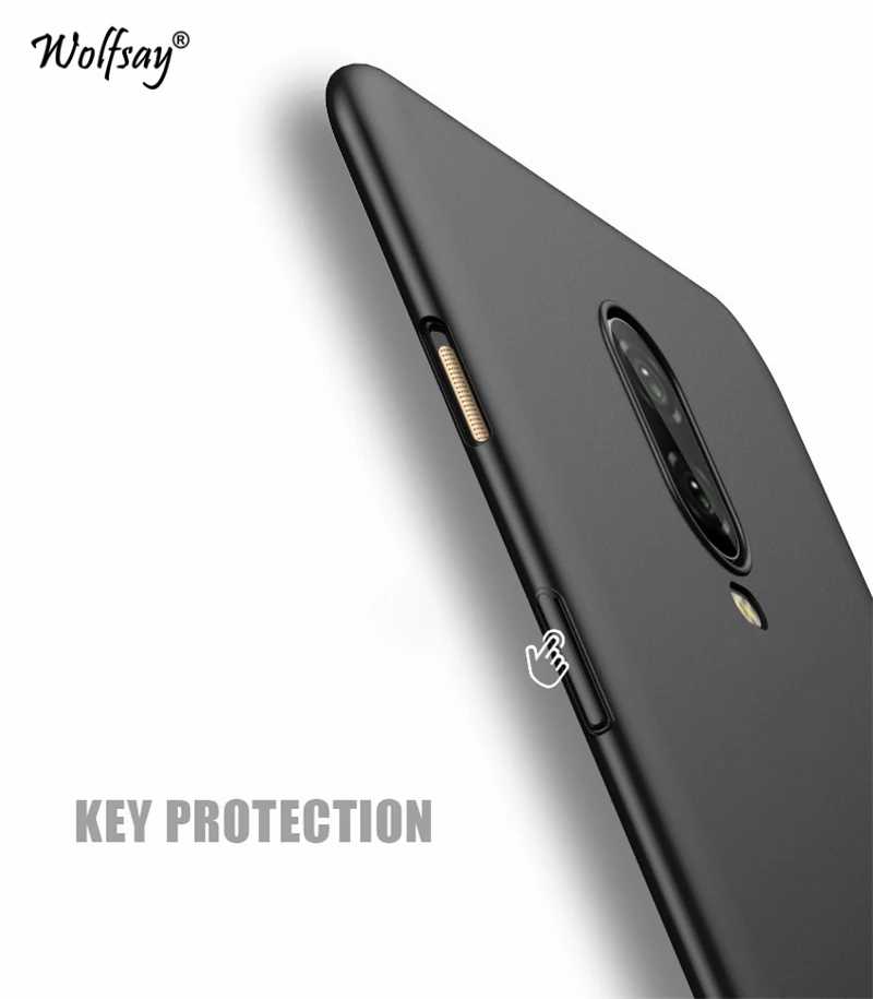 Ультратонкий чехол из поликарбоната Oneplus 6 T One plus Silm роскошный Гладкий Жесткий
