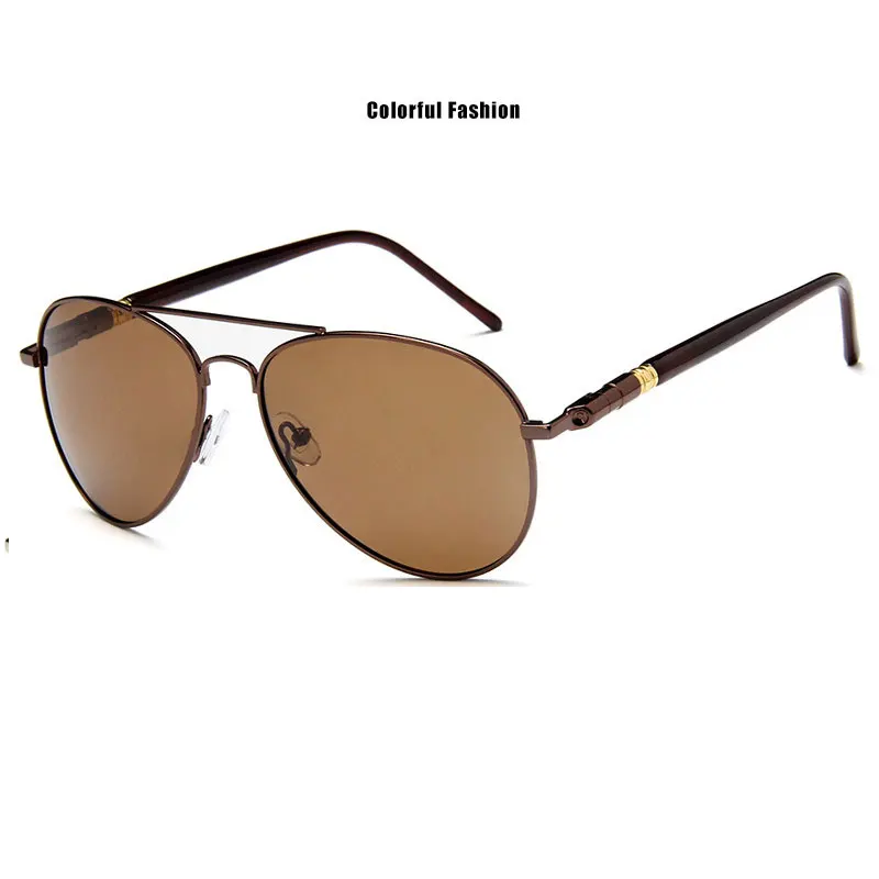 2019 Metail Frame high fashion Oversized Spring Leg Alloy Sunglasses men Polarized Brand Design Pilot Male Sun Glasses Driving | Аксессуары