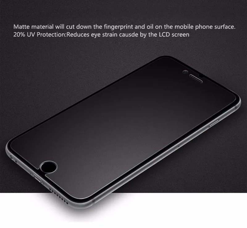 Матовая защитная пленка для экрана без отпечатков пальцев для iphone 7 plus 6s 6 5S se 5c матовая защитная пленка для iphone 8 plus x