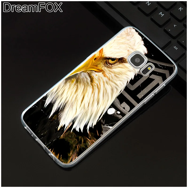 DREAMFOX M466 Eagle Soft TPU Silicone Case Cover For Samsung Galaxy Note S 6 7 8 9 10 10e 11 11e Lite Edge Plus |