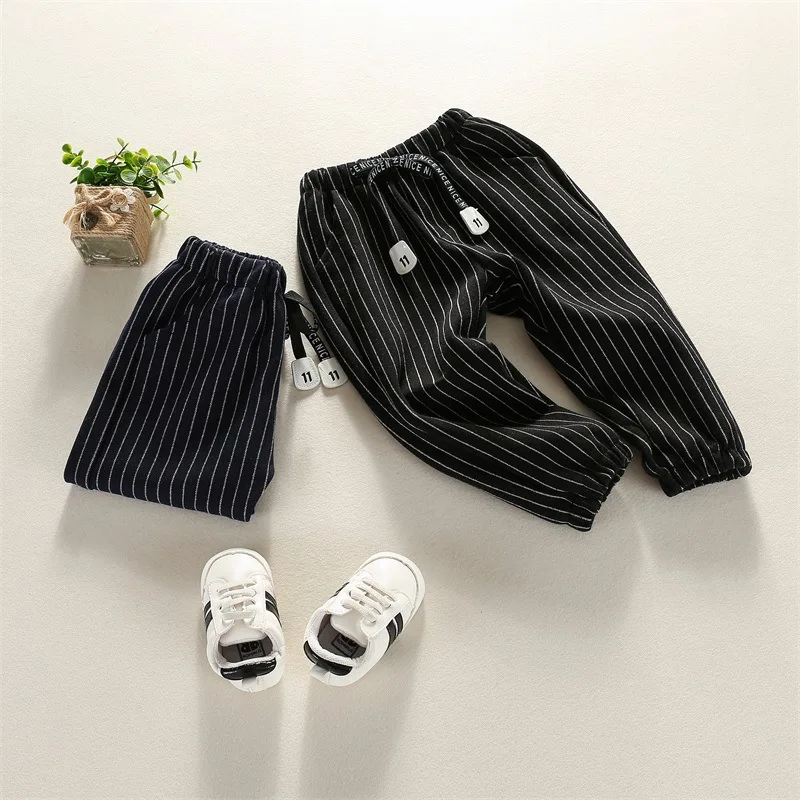 Pants For Boys Sports Striped Kids Casual Autumn Spring Children's Clothes Winter Clothing Trousers |