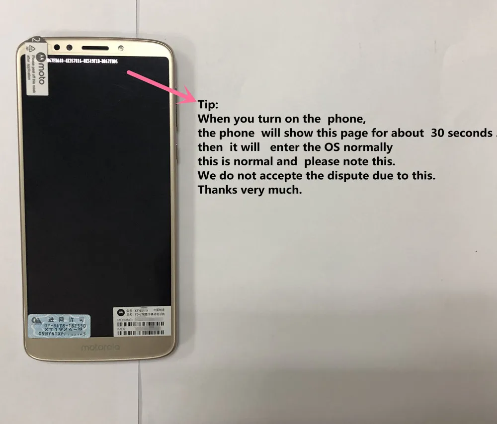 MOTO E5 плюс 6,0 Inch 3/4 ГБ Оперативная память 32/64GB Встроенная память телефона двойная камера Snapdragon 430 Octa Core 12.0MP+ 5.0MP 5000 мА/ч, 4G LTE смартфон