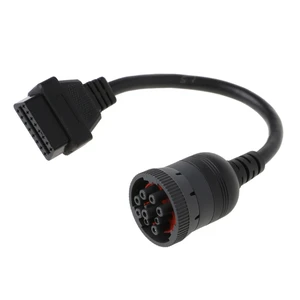 Авто J1939 Deutsch 9 Pin к OBD2 OBD 16 контактный кабель для грузовиков Diagnistic соединительный кабель с разъемом кабеля