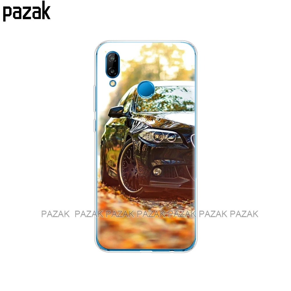 61491 Силиконовый чехол для huawei P20 P8 P9 P10 Lite Plus Pro P Smart чехол для телефона бампер Защитная сумка краска крутой спортивный дизайн автомобиля - Цвет: 61491