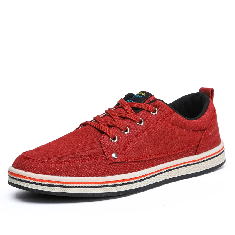 2018 г. дышащая мужская обувь больших размеров распродажа парусиновая Обувь На