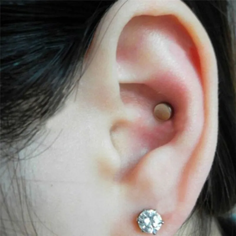 1 пара очков для похудения здоровые стимулирующие акупунктурные серьги-гвоздики